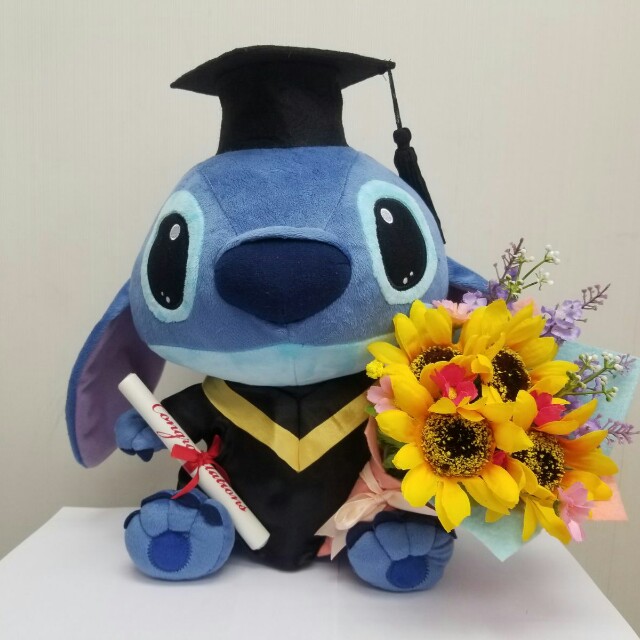 正版) 史迪仔畢業公仔30cm (Original) Stitch Graduation Plush 30cm, 興趣及遊戲, 玩具& 遊戲類- Carousell 正版) 史迪仔畢業公仔30Cm (Original) Stitch Graduation Plush 30Cm, 興趣及遊戲, 玩具& 遊戲類- Carousell