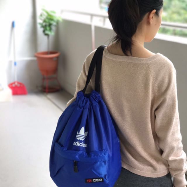 Adidas drawstring bag / school bag / casual bag / gym bag / travel bag