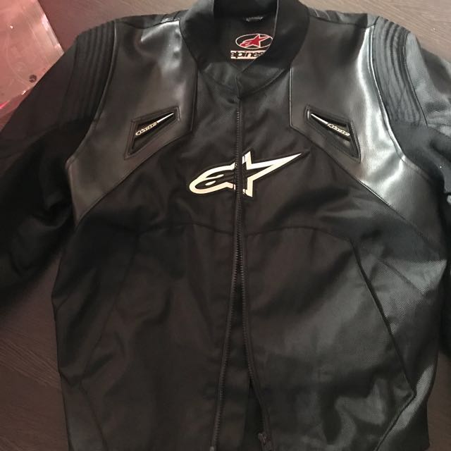 alpinestar padded jacket