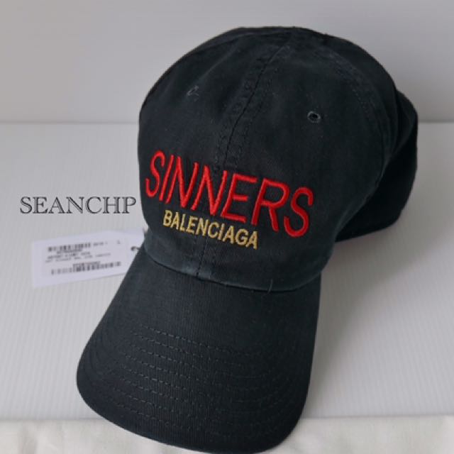 Balenciaga Sinners Cap (Capsule collection S/S2018), Men's ...