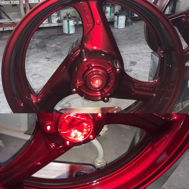 Bike rim spray best sale paint