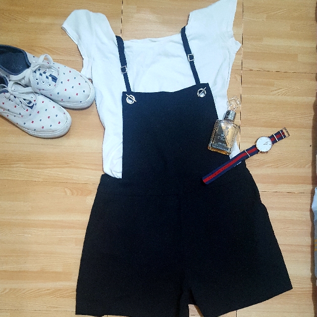 jumper shorts black
