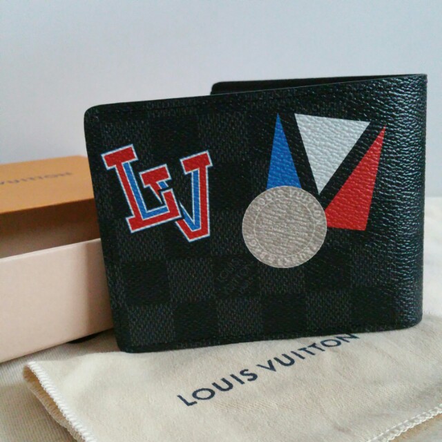 Louis Vuitton Multiple Wallet Damier Graphite Unboxing HD 