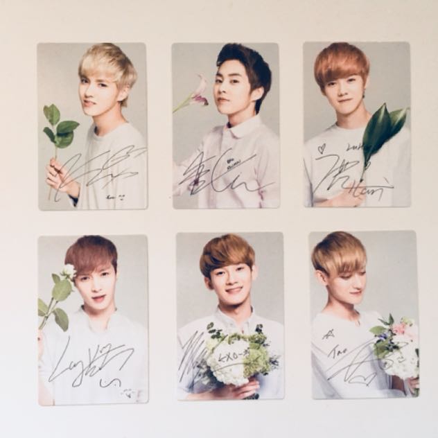 Exo M Nature Republic Official Photocards K Wave On Carousell