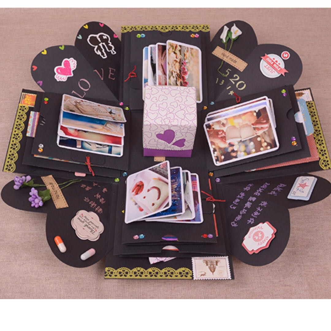 Exploding Box Template, Bulletin Board, Preorders on Carousell
