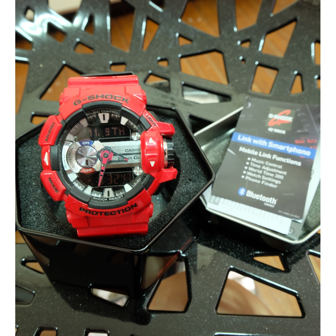 Glossy Red G Shock G Mix Men S Fashion Watches Accessories Watches On Carousell