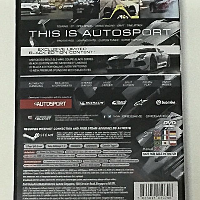 GRID Autosport (Black Edition) STEAM digital