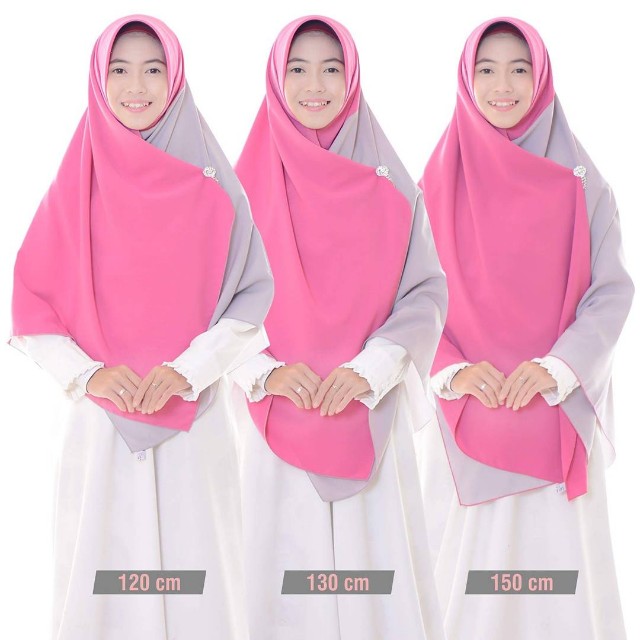 Kerudung Segi4 Kombinasi 2warna Olshop Fashion Olshop Muslim On