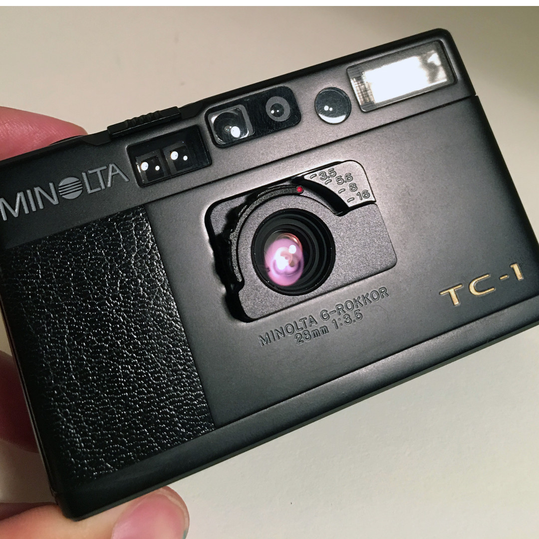 【正規通販】 MINOLTA TC-1 美品 元箱 フィルムカメラ