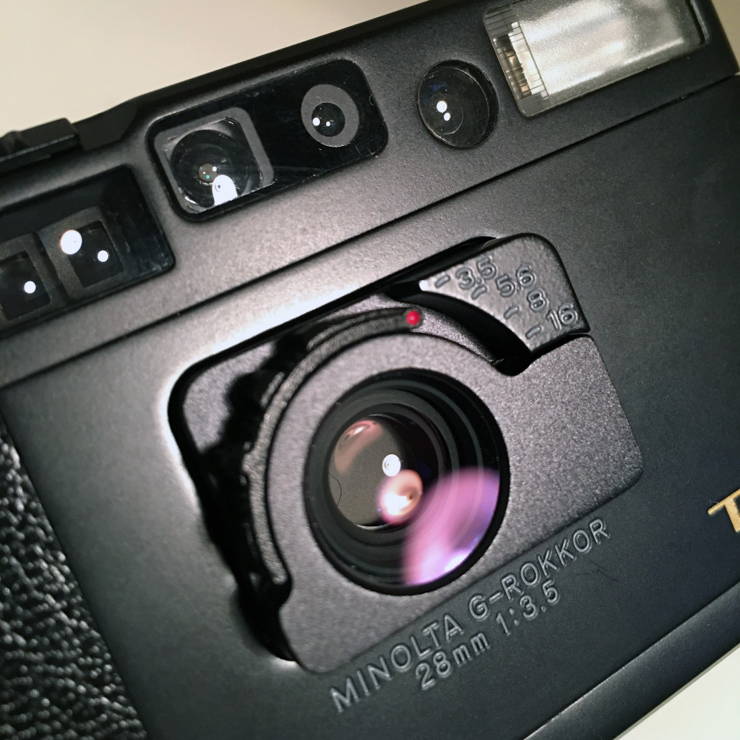 Minolta TC-1 Black 70th Anniversary Limited 黑色, 攝影器材, 鏡頭及 