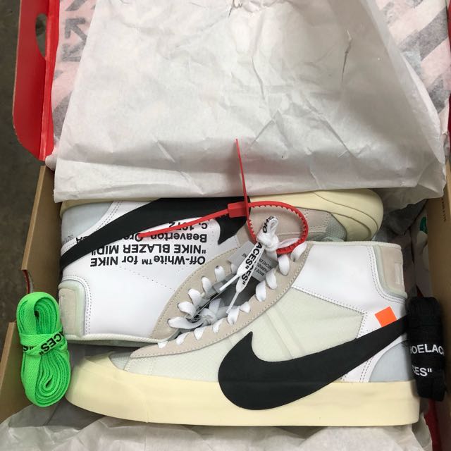 nike off white blazer raffle
