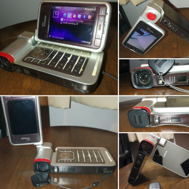 Nokia N93i with 3x optical zoom Carl Zeiss lens (Classic Limited