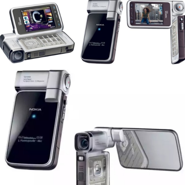 Nokia N93i with 3x optical zoom Carl Zeiss lens (Classic Limited