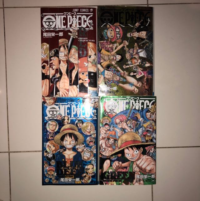 One Piece Data Books Books Stationery Books On Carousell