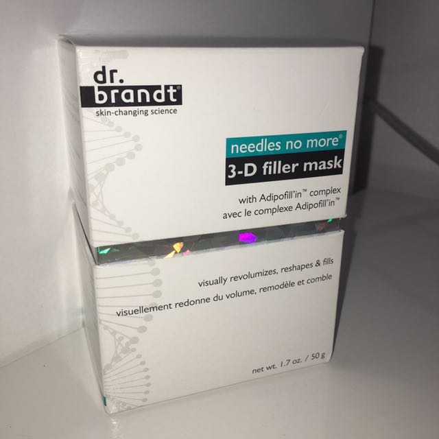 Reduced Bnib Dr Brandt Needles No More 3d Filler Face Mask