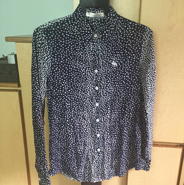 retro polka dot shirt