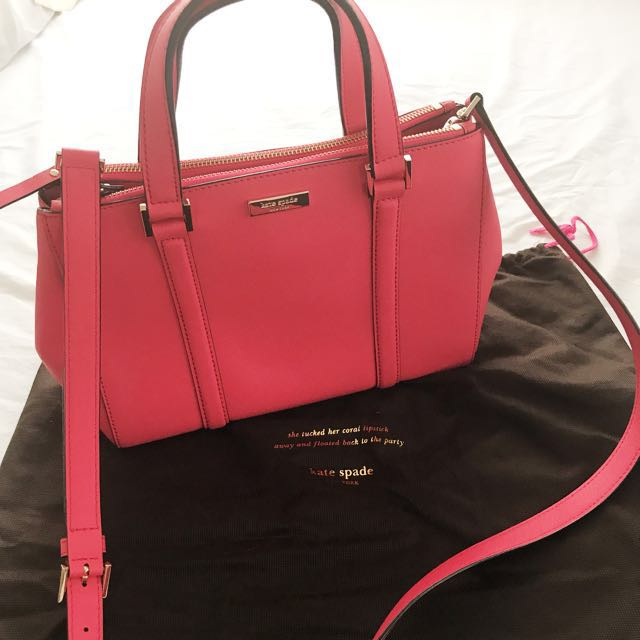 Kate spade salmon purse hotsell