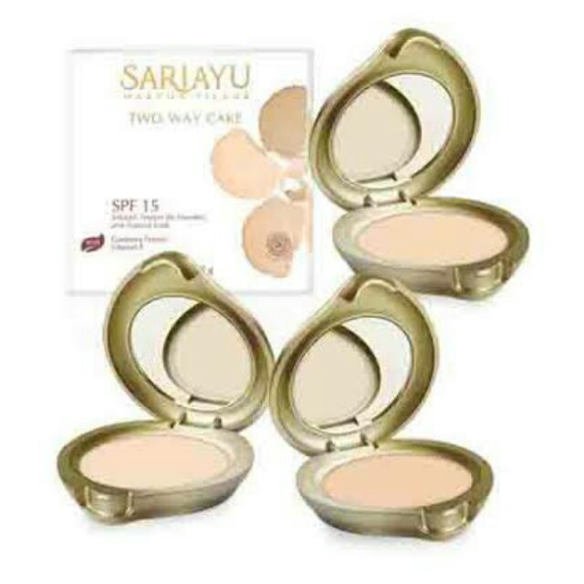 Sariayu Two Way Cake Spf 15 02 Natural Kesehatan Kecantikan Rias Wajah Di Carousell