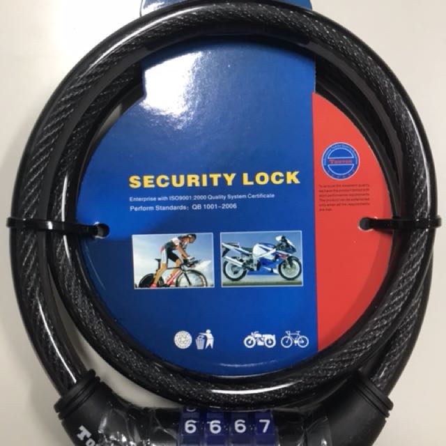 Security Lock, Sports Equipment, Bicycles & Parts, Bicycles on Carousell