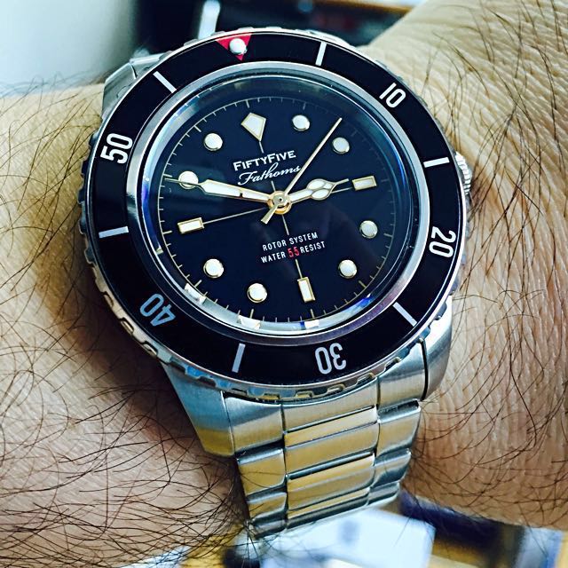 SEIKO 5 Automatic Dive Watch Mod, Luxury, Watches on Carousell
