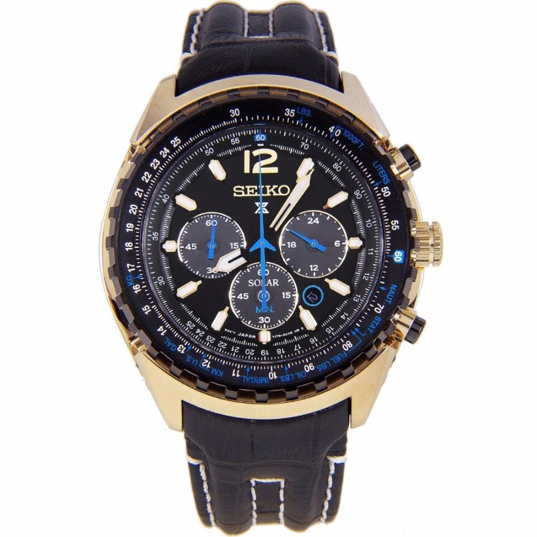 SSC264P1 - NEW MEN'S 100M SEIKO PROSPEX SOLAR AVIATOR CHRONOGRAPH SAPPHIRE  WATCH, Men's Fashion, Watches & Accessories, Watches on Carousell