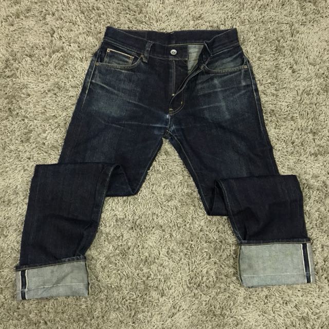Uniqlo S002 Selvedge, Men's Fashion 
