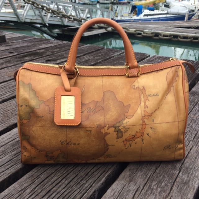 Vintage Alviero Martini Prima 1a Classe Sdy Handbag Purse Italy