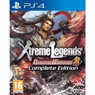 PS4 Dynasty Warriors 8 Xtreme Legends