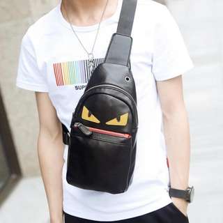 fendi monster sling bag