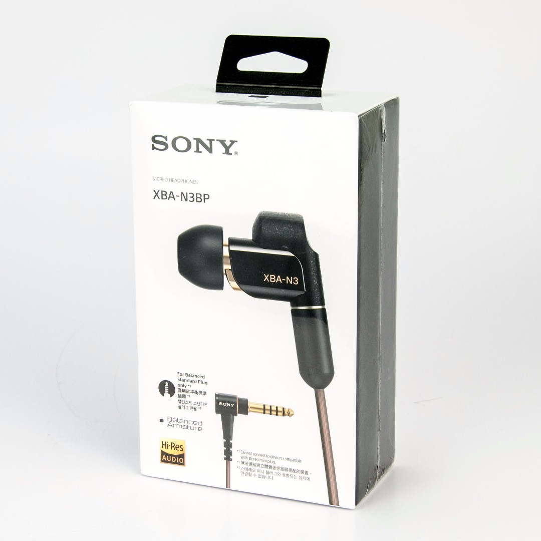 全新Sony XBA-N3BP N3 耳機（附平衡連接耳機線) 4.4mm 原裝行貨保養跟