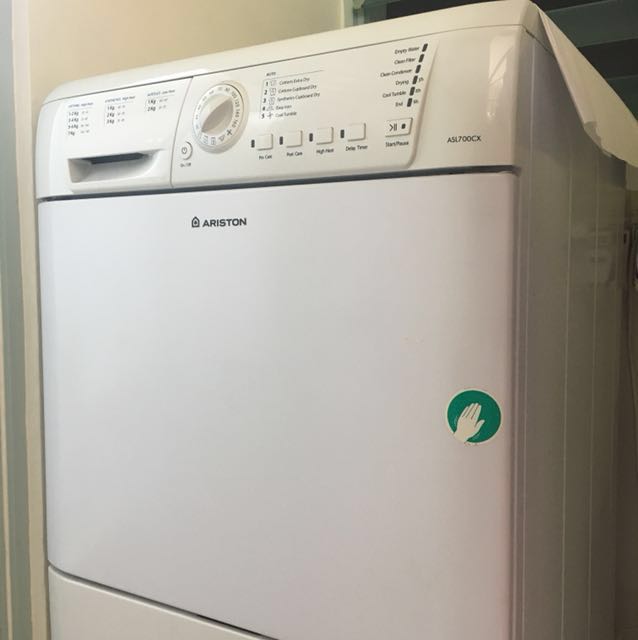 Ariston Clothes Tumble Dryer (ASL 700CX), TV & Home Appliances, Washing