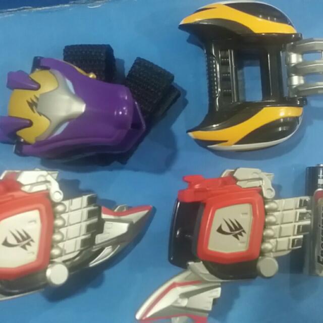 Bandai Power Rangers Gekirangers Weapons Wolf Morpher Gashapon Lot