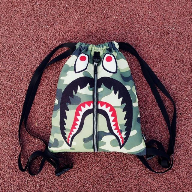 Bape Shark Face Sling Bag Backpack 