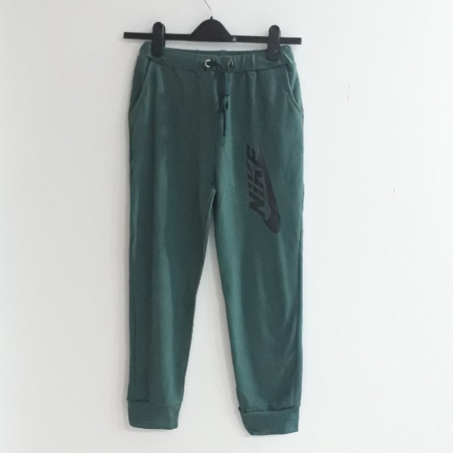 teal nike sweatpants