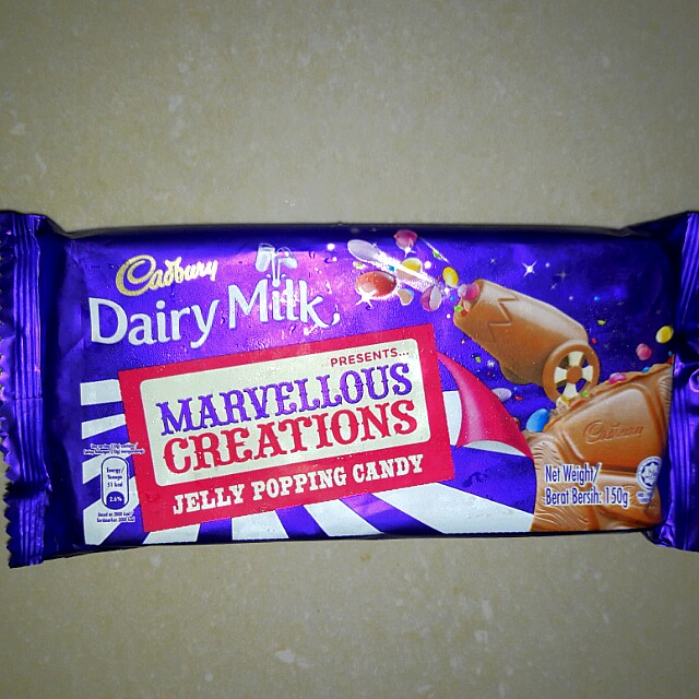 Cadbury Dairy Milk Marvelous Creations Jelly Popping Candy Food