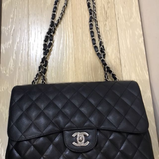 Chanel jumbo, Women's Fashion, Bags & Wallets, Purses & Pouches on ...