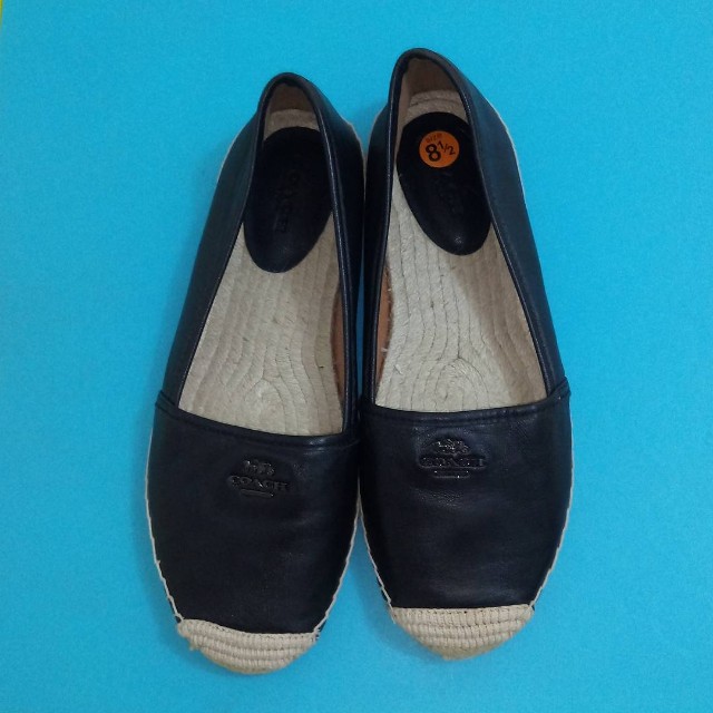 coach leather espadrilles