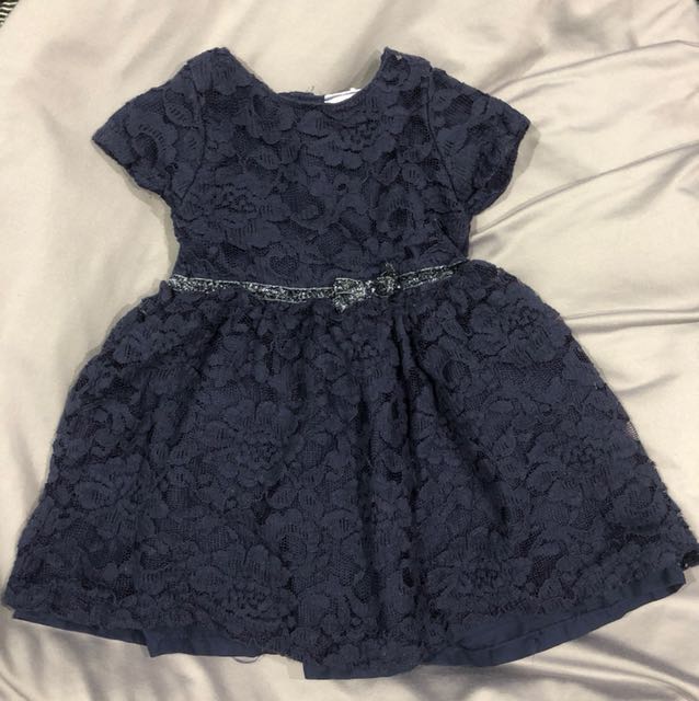 navy blue dress baby