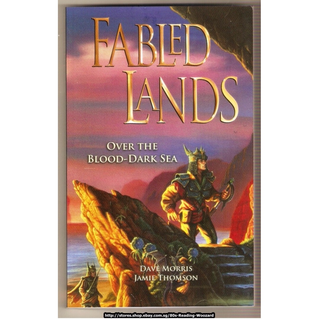 Fabled Lands 3 Over The Blood Dark Sea Gamebook Hobbies Toys Books Magazines Fiction Non Fiction On Carousell