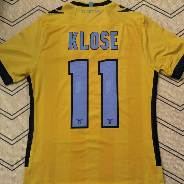 Maillot Lazio Vintage Macron Away 2012-2013 - Klose N°11 - Taille XL - Neuf Avec étiquettes