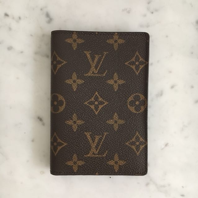 Louis Vuitton passport holder (replica), Women's Fashion, Bags