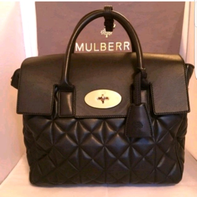 mulberry quilted bag