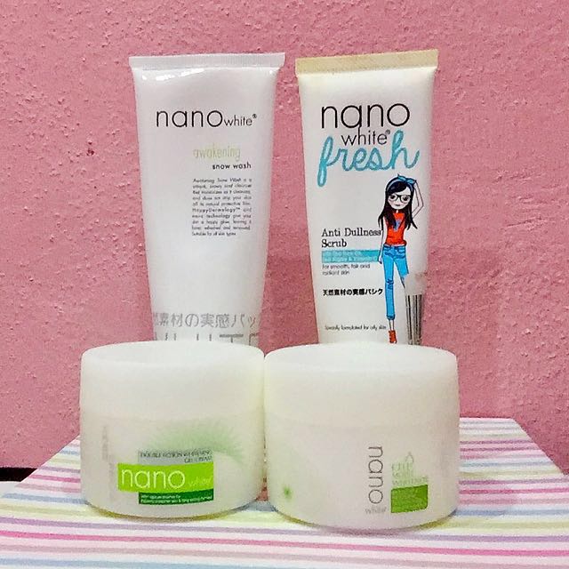 Nano White Skin Care Set Health Beauty Bath Body On Nano White Skin Care Set Health Beauty Bath Body On Carou