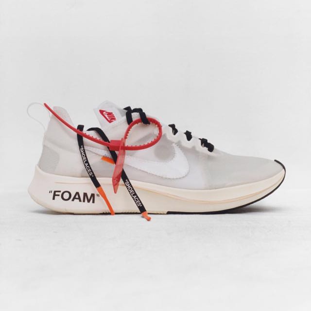 nike x off white zoom fly white
