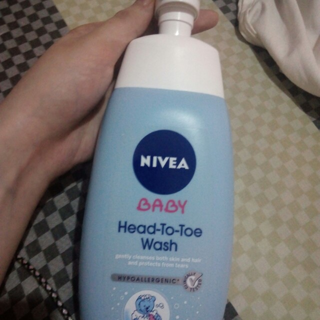 nivea baby wash