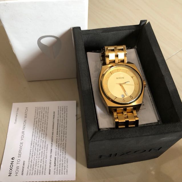 Nixon monopoly best sale gold