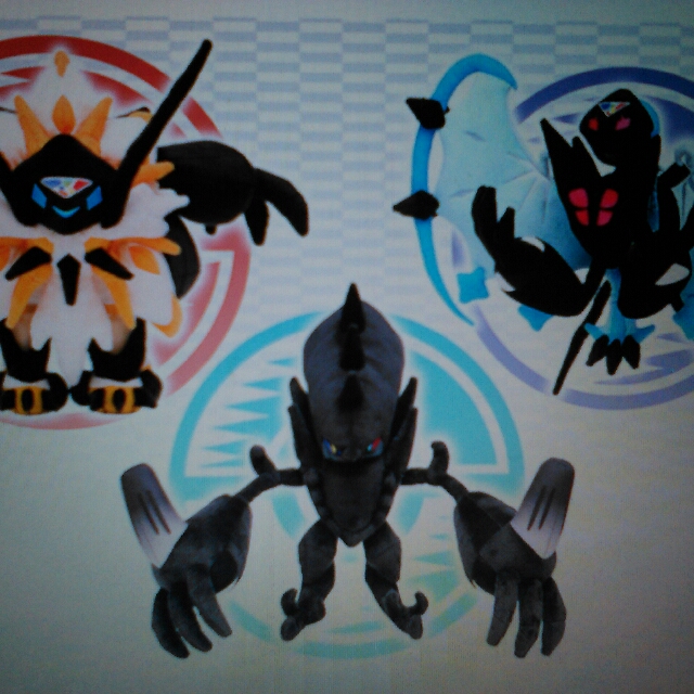 pokemon sun and moon lunala plush