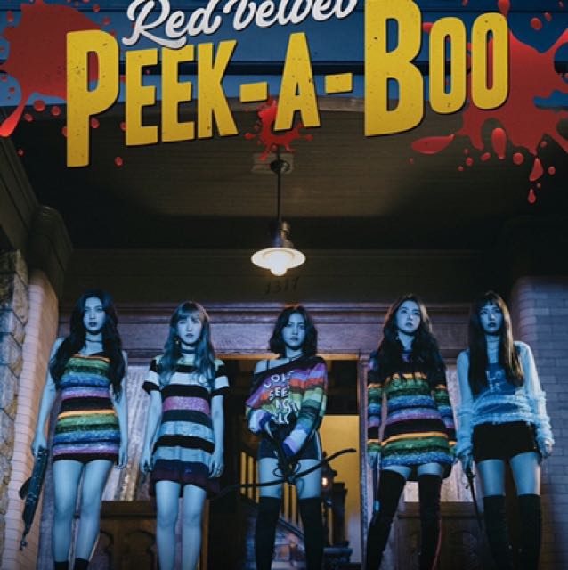 Red Velvet 2nd Album Peek A Boo Photobook Poster Entertainment K Wave On Carousell
