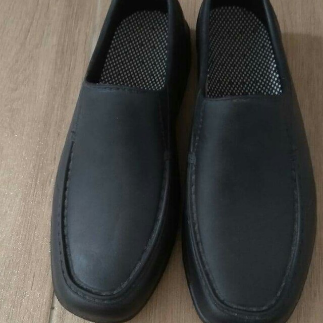 Rubber black shoes, Men's Fashion 