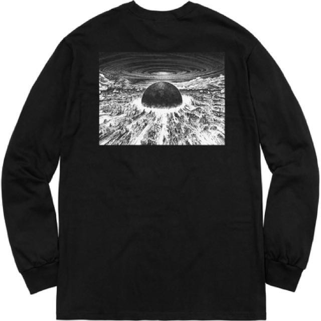 Supreme X Akira Neo Long sleeve Men s Fashion Tops Sets Tshirts Polo Shirts on Carousell